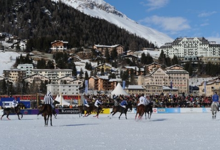 Snow polo in Saint Moritz
